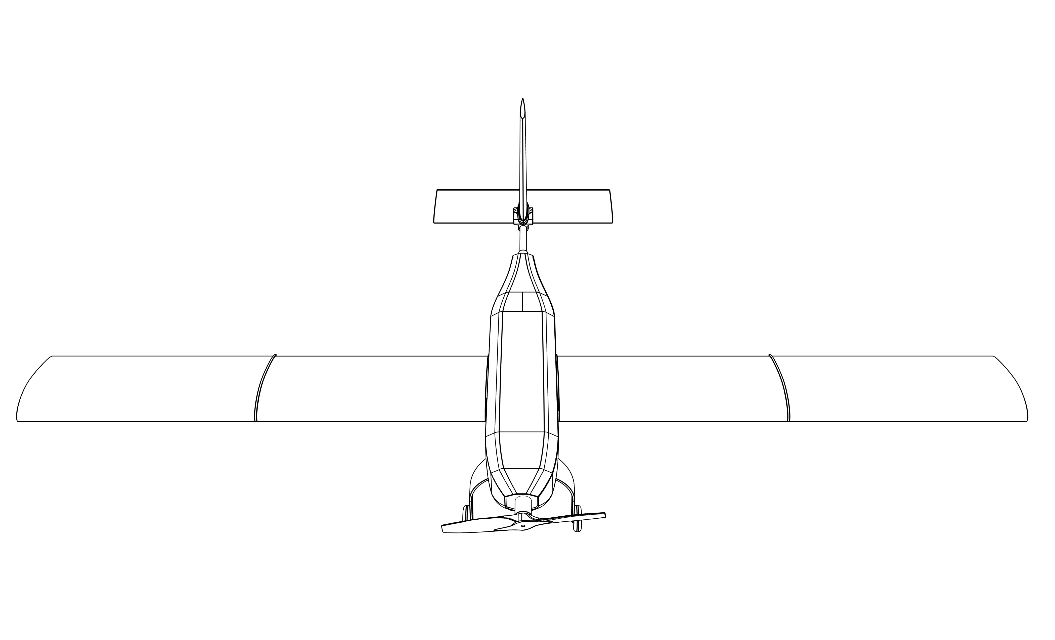 Plane Wireframe
