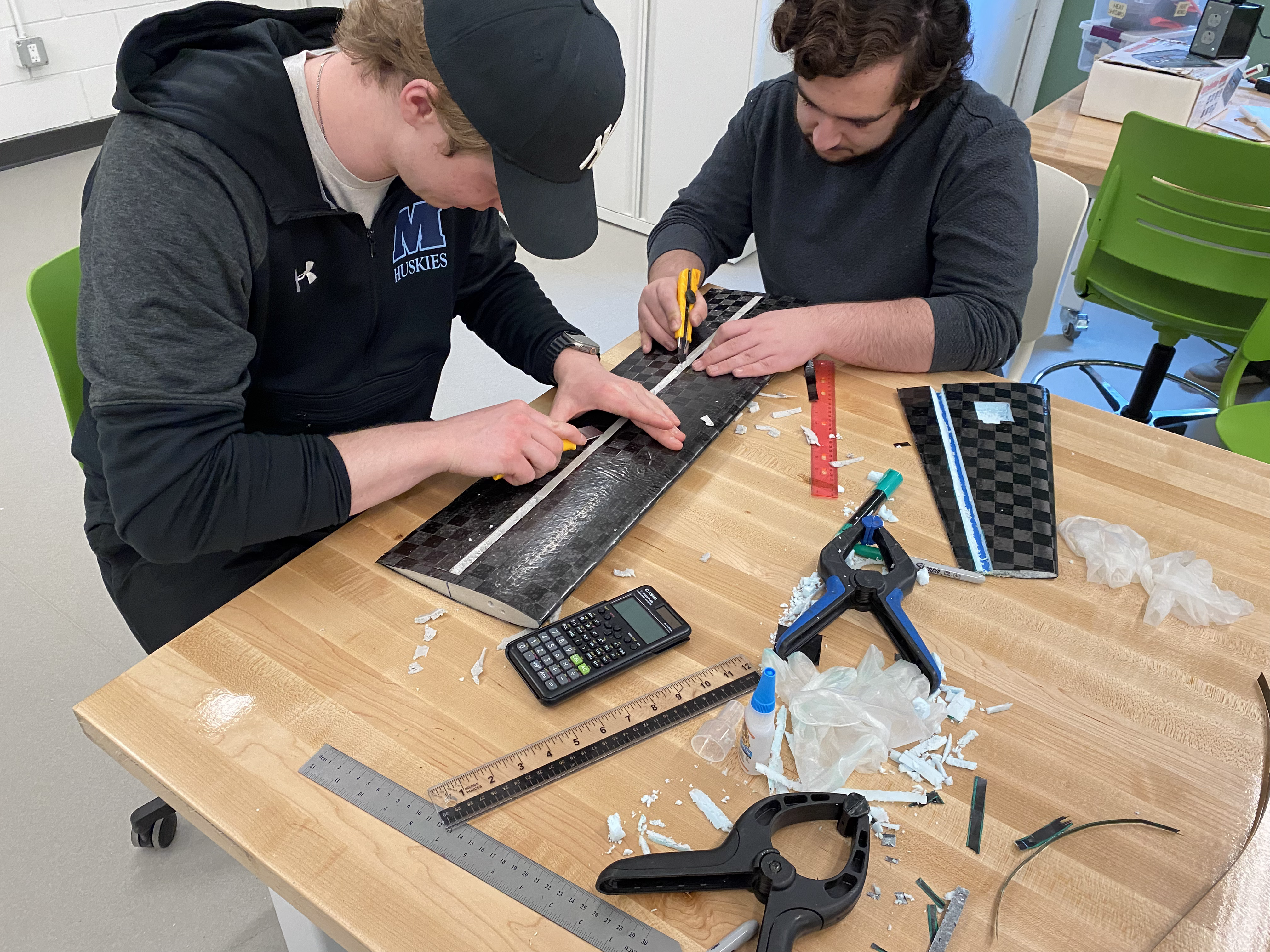 Shaping the Control Surfaces: Scoring and Cutting the Elevator & Rudder