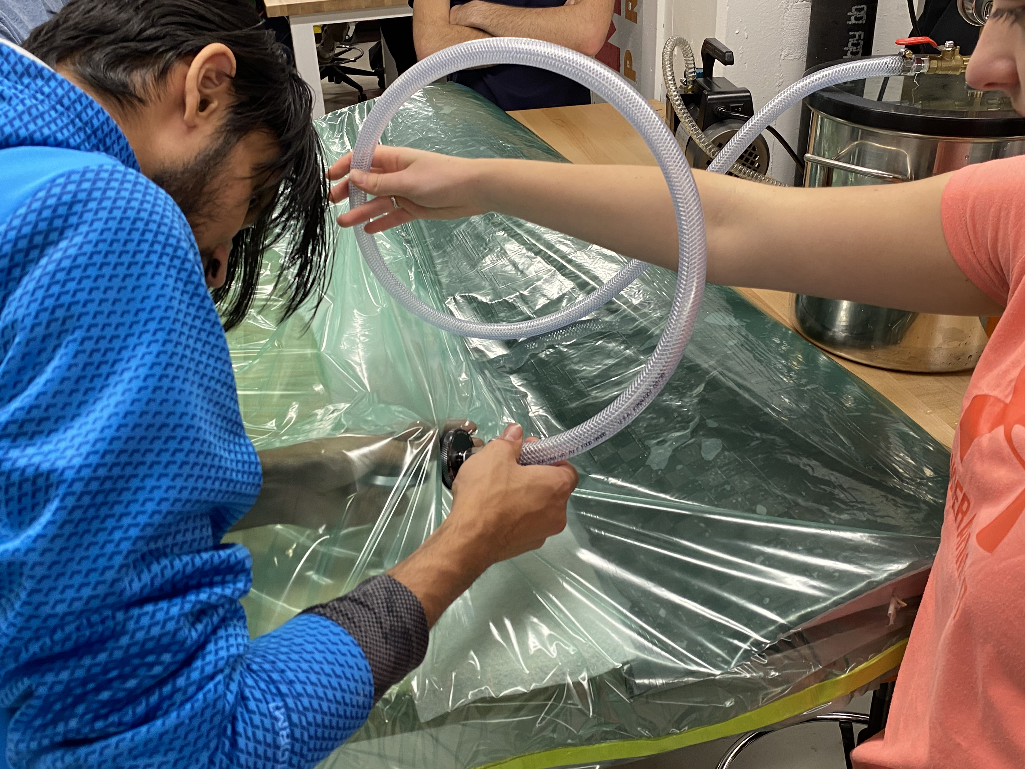 Perfecting the Layup: Wrapping the Wings for a Smooth Finish